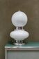 Pop Sculptural Murano Glass Floor / Table Lamp, Carlo Nason for Mazzega, Opaline