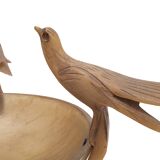 Petite coupe en corne sculptée