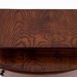 Art Deco bedside table, Poland, 1950s.