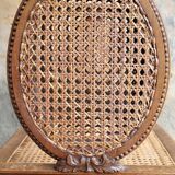 Louis XVI caned bench