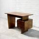 Vintage Writing Desk by Bohumil Landsman, 1970s