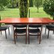 60s rosewood dining table