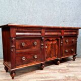 Victorian chest of drawers or mahogany sideboard circa 1850