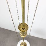 Unique adjustable Art Nouveau pendant light from the 1920s