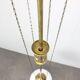 Unique adjustable Art Nouveau pendant light from the 1920s