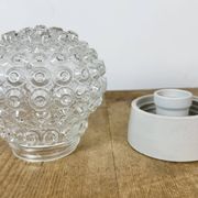 Vintage White Porcelain Ceiling Light, 1970s