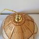 Suspension en rotin et cannage