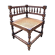 Canned corner chair