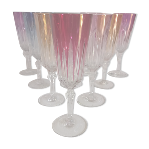 verres flûtes à pied