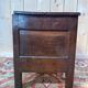 Louis XIII oak solid wood bank chest
