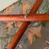 Wood and fabric magazine holders