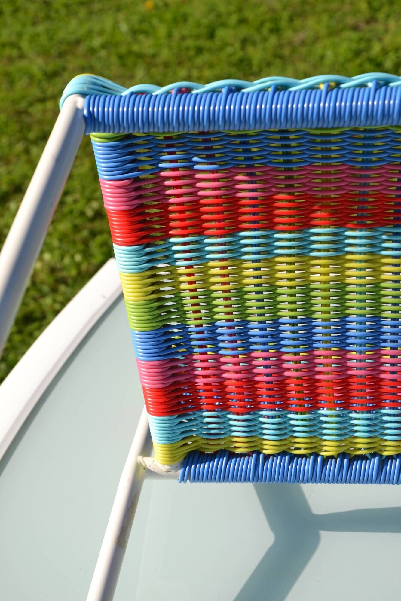 "Fargglad" child scoubidou chair Ikea 1999