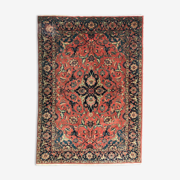 Tapis ancien persan Sarogh fait main 140x196 cm