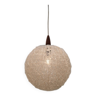 Scandinavian Acrylic Chandelier, 1960