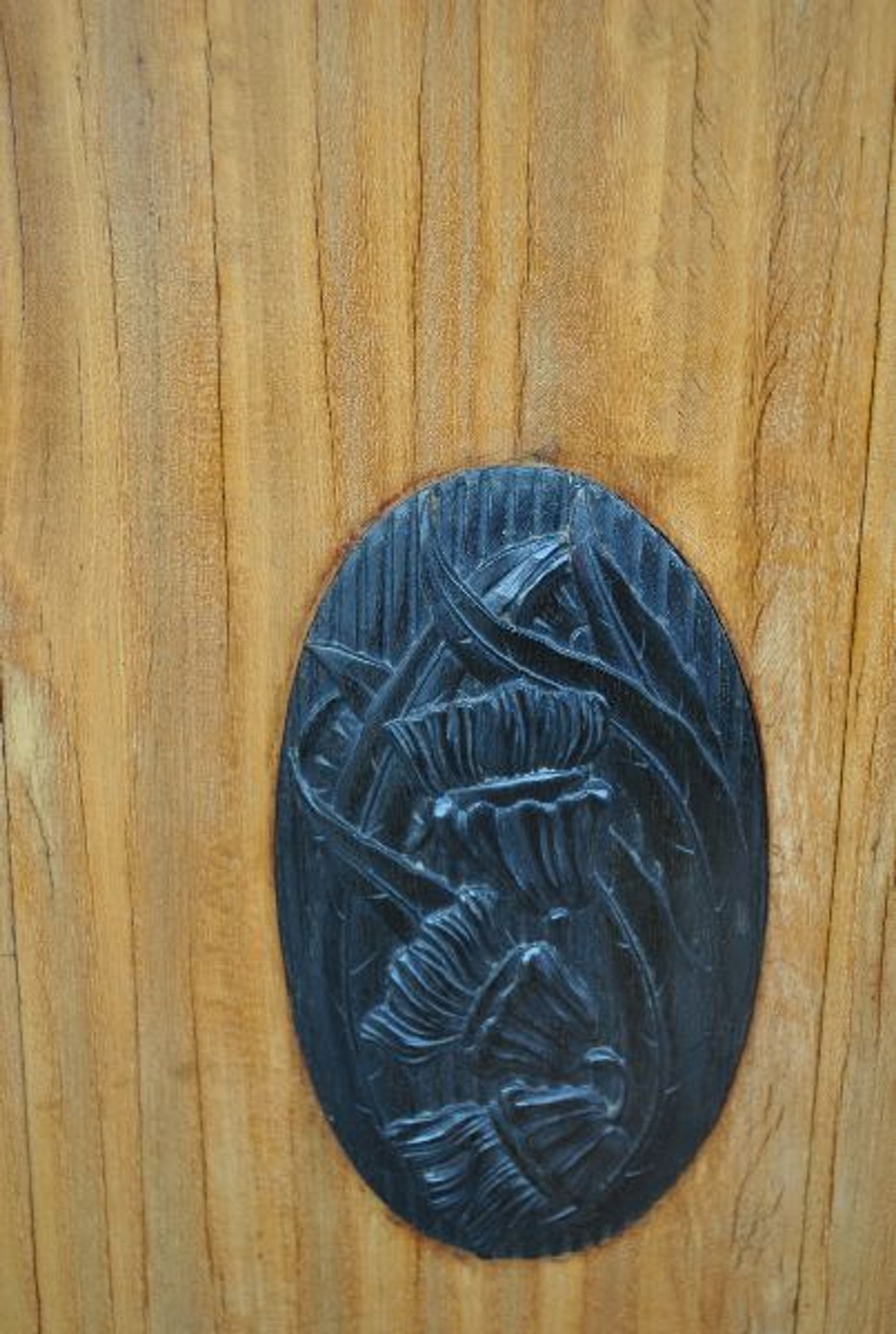 Bahut haut Art déco 1930 cartouche ébène