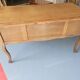 Antique wooden desk with 4 drawers.