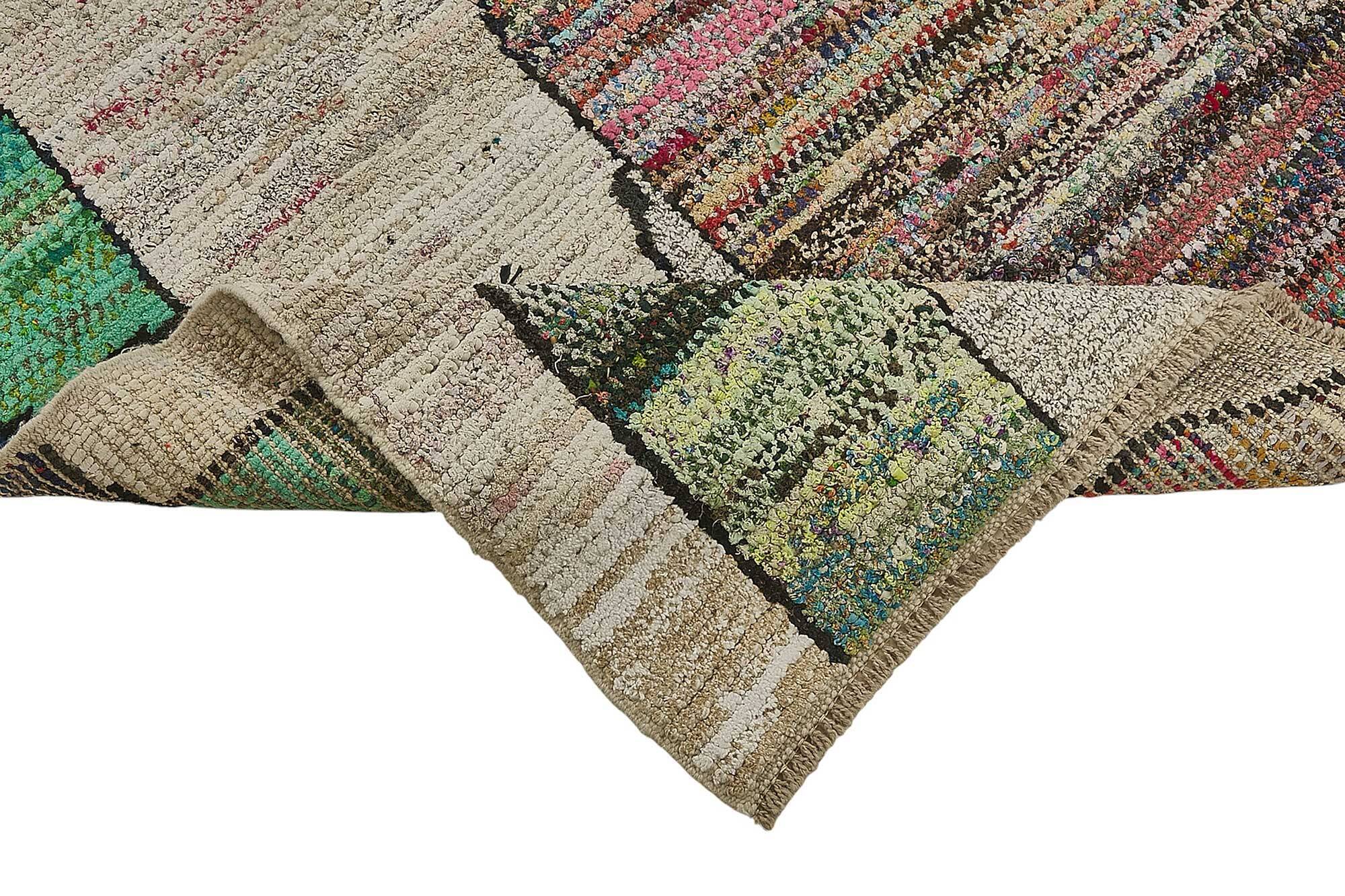 Handwoven Turkish Recycled Boho Rug 200 cm x 310 cm