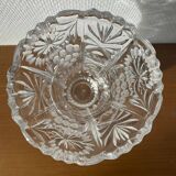 Vase en cristal ciselé
