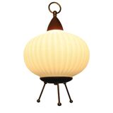 Space Age Atomic tripod table lamp by Massive, 1960s