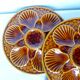 4 vintage oyster plates from Longchamp porcelain 210790