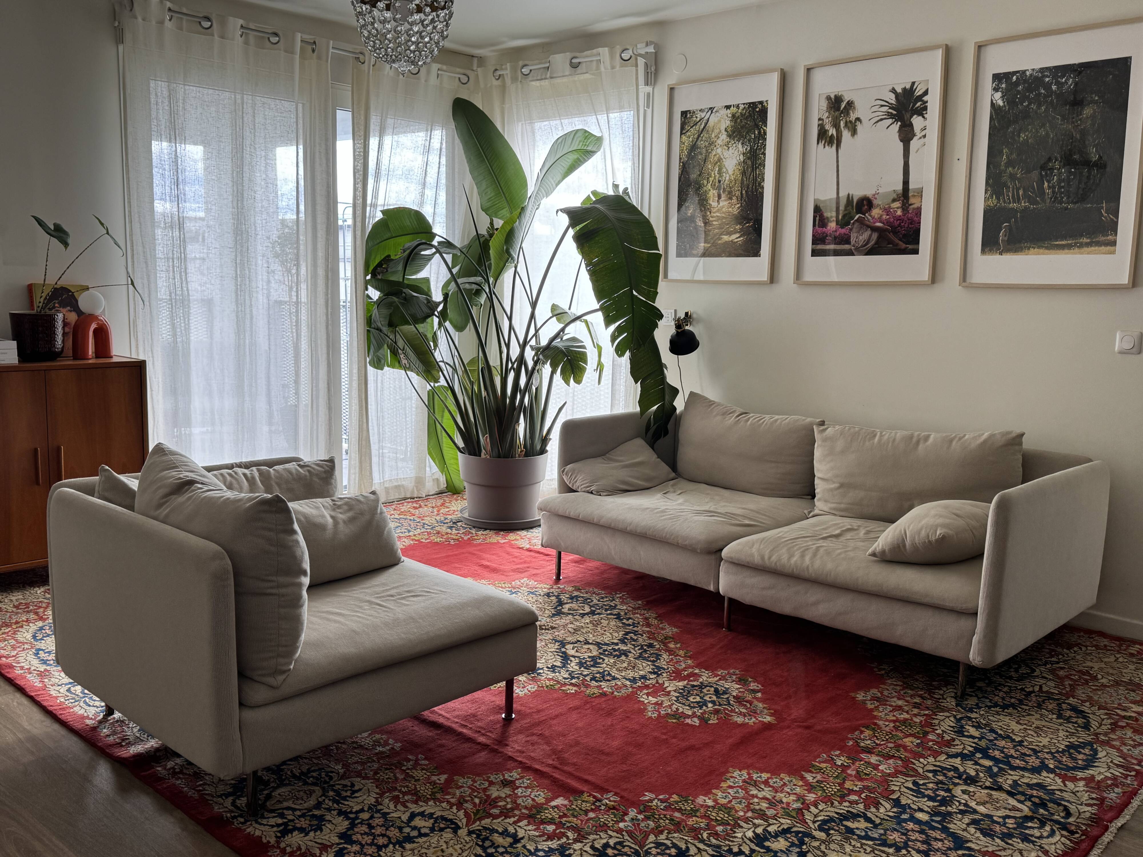 Large hand-knotted Persian Kerman carpet – wool – 402 × 304 cm