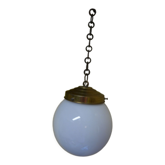 Lamp globe suspension of the 40s