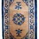 Old Chinese Peking handmade carpet 94cm x 161cm 1940s