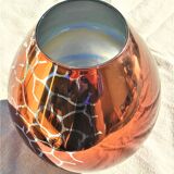 DESIGN VASE in copper gold glass color