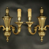 Pair of Louis XVI style sconces