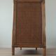 Bamboo and rattan chest of drawers, 70's