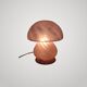 Vintage Murano glass mushroom lamp, Italy 1970.