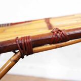 Rattan recliner chair, Bauhaus 1930