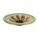 German Glass Bowl by Karl Wiedmann for WMF Ikora, 1930s Bauhaus Art Deco