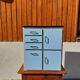 Placard en formica bleu