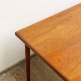 Extendable mid century teak dining table by scovby, denmark, 1950s