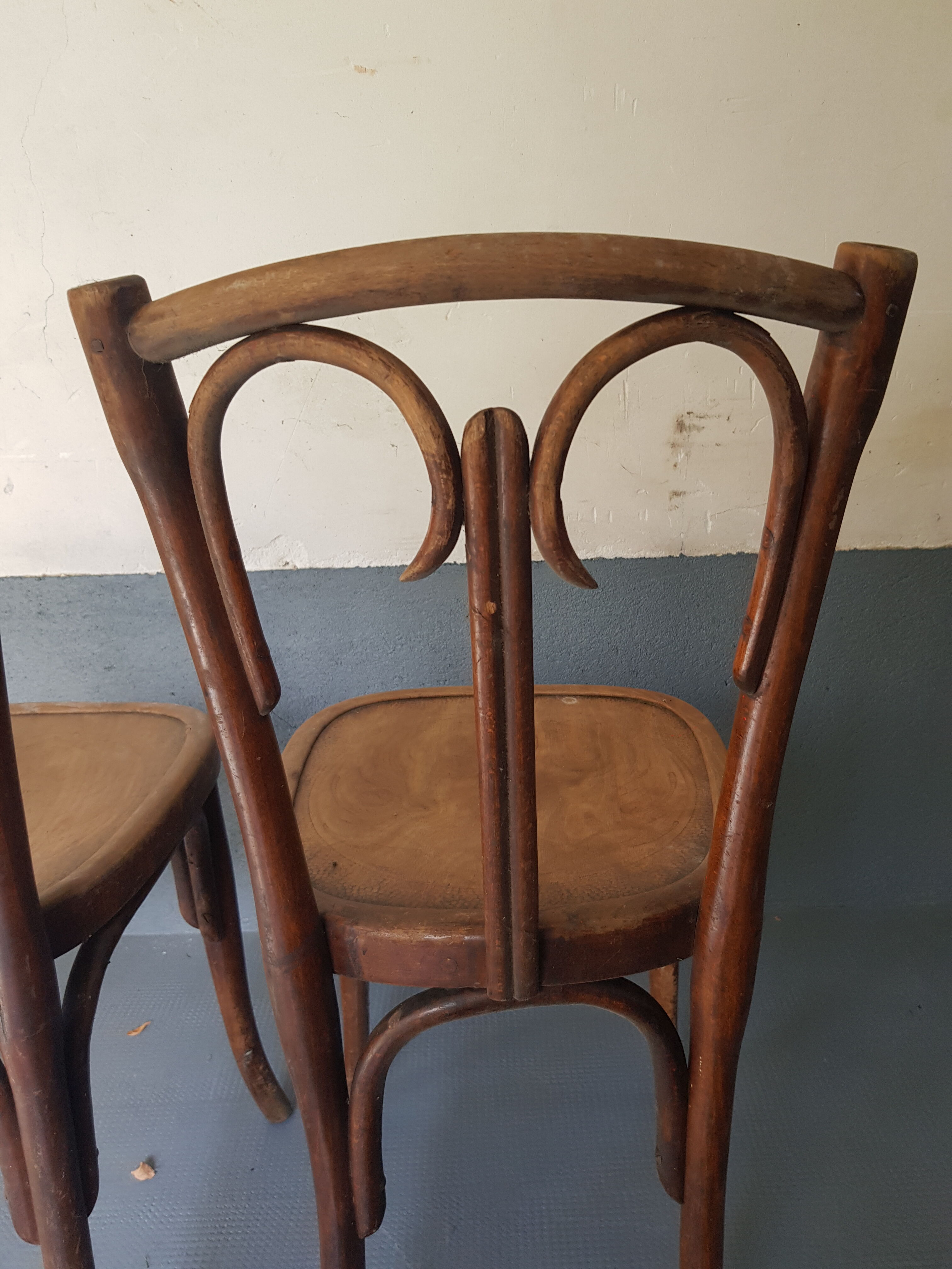 Set of bistro chairs
