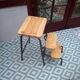 Tabouret escabeau pliable