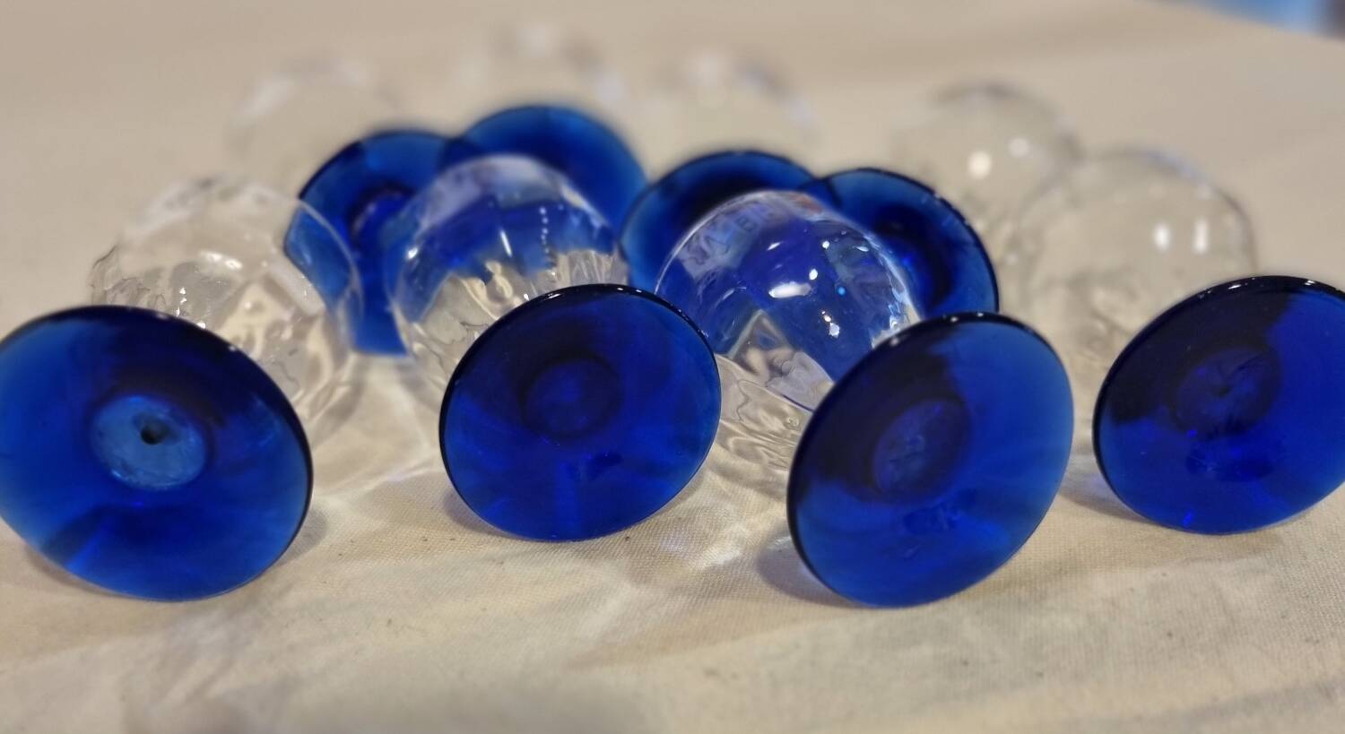 Set of 8 digestif glasses