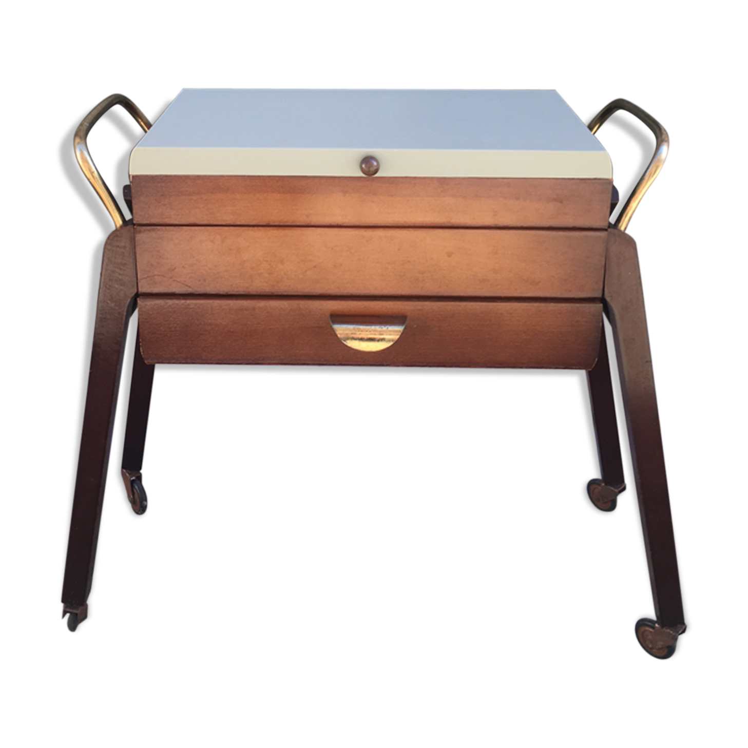 Wooden worker 3 compartments