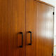 "Brissac" wardrobe in teak, 1950s