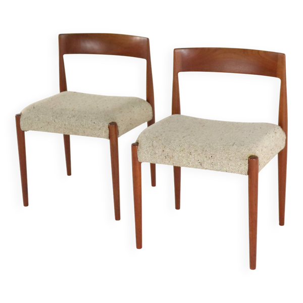 Set de 2 Kai Kristiansen pour Fritz Hanzen 4110 Stoelen