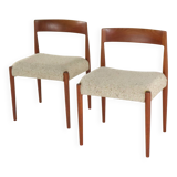 Set de 2 Kai Kristiansen pour Fritz Hanzen 4110 Stoelen