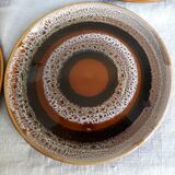 Plates Sarreguemines model "hawaii"