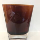 Vase cristal ocre, 1970