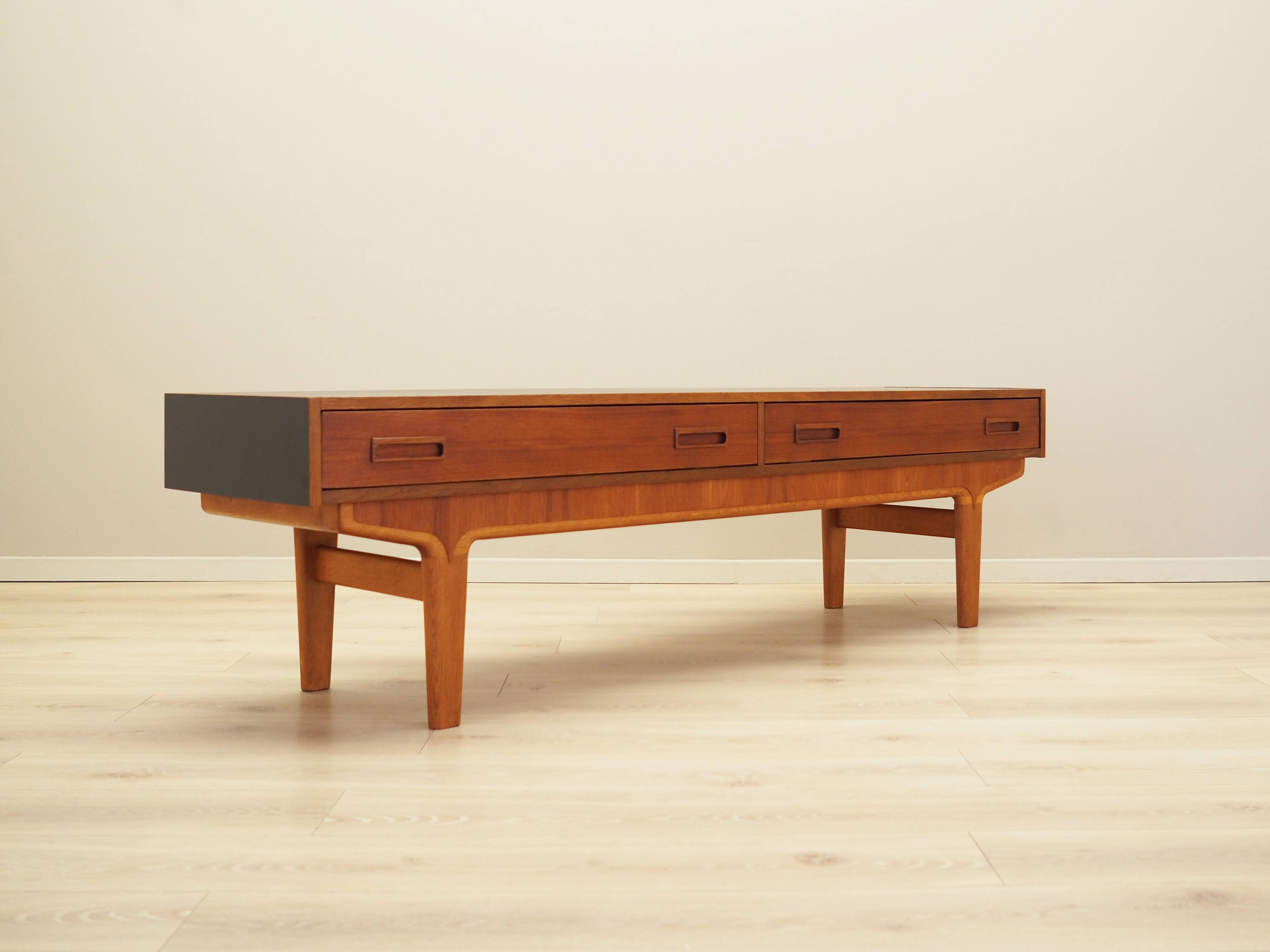Teak lowboard, Danish design, 1960s, production: Denmark