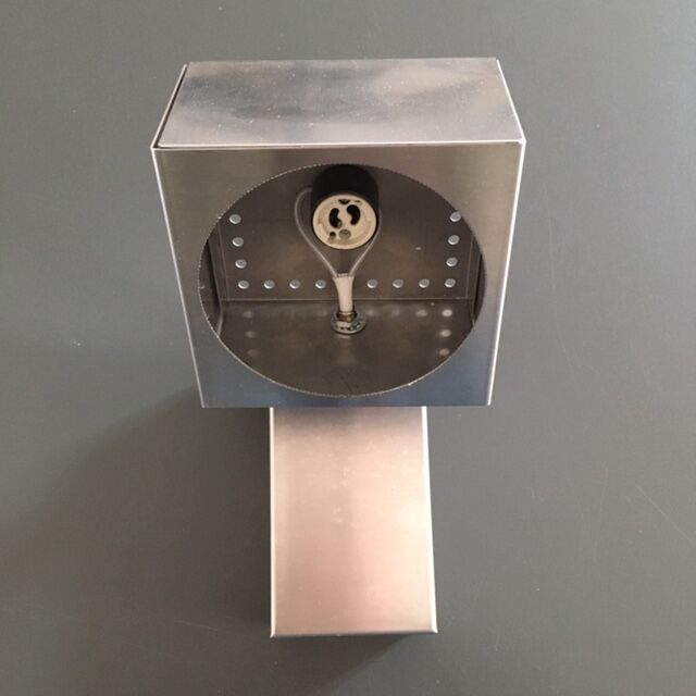 Italian stainless design sconce