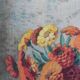 Aquarelle ancienne nature aux fleurs