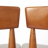 Set of 6 dining chairs in teak by Farsö Stolefabrik Denmark 1960s