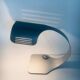 Aluminium Colomba Design Desk Lamp by Walter & Moretti, France, 1972