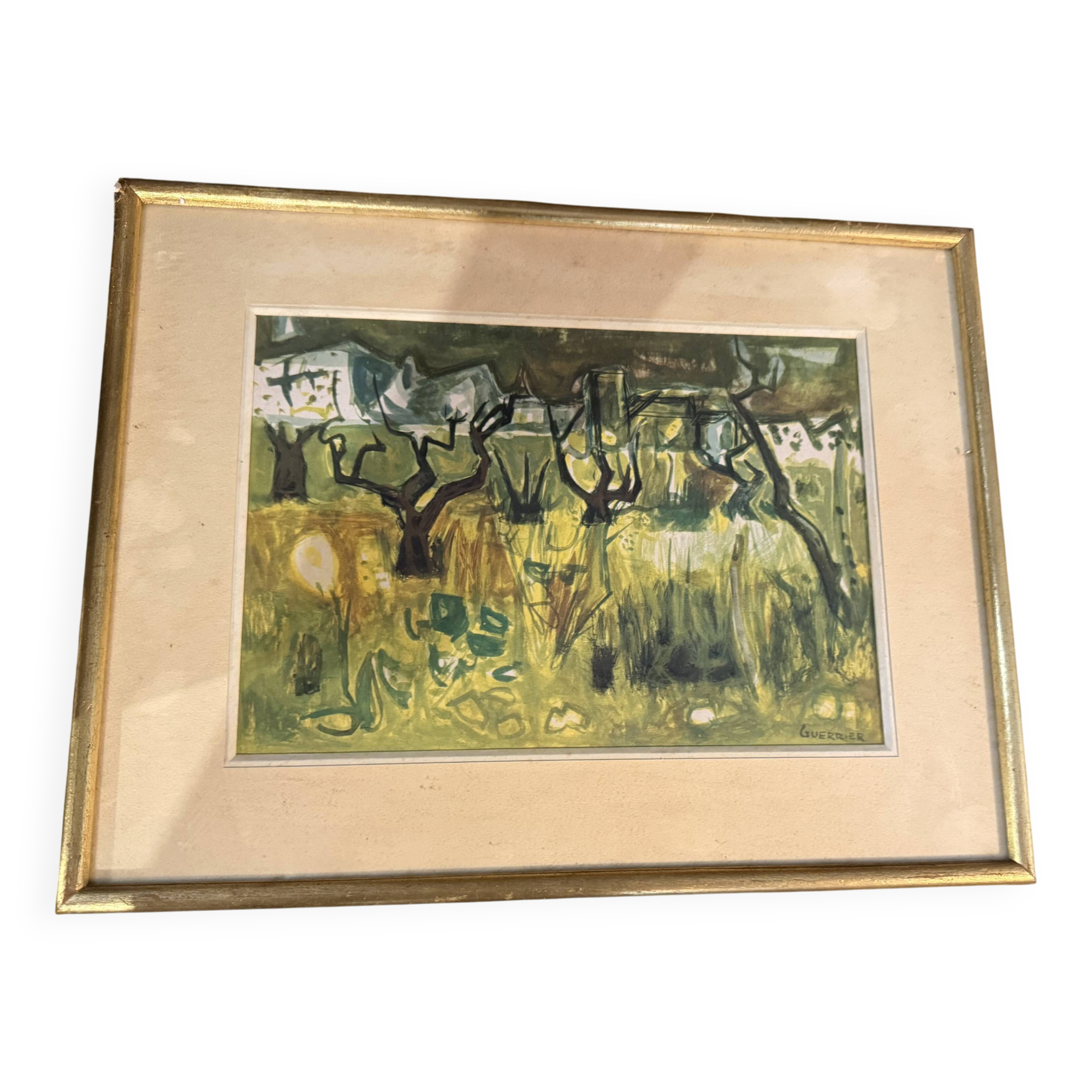 Painting by Raymond Guerrier